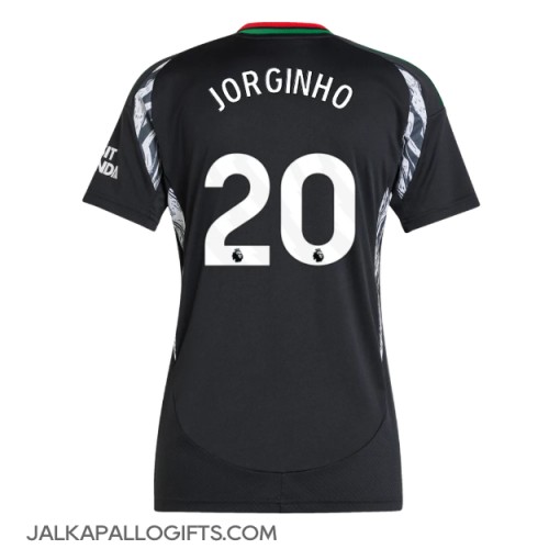 Arsenal Jorginho Frello #20 Vieraspaita Naiset 2024-25 Lyhythihainen